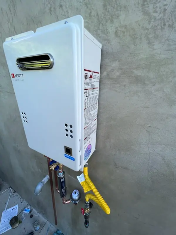 Tankless water heater installation for Shooks Run homes